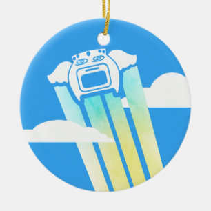 Enfeites de natal de cozinheiros heróis