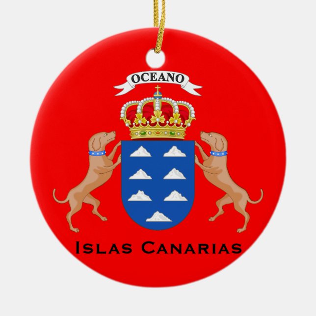 Enfeites de natal de Cutom das Ilhas Canárias (Frente)