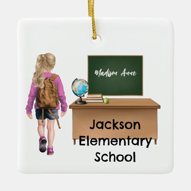 Enfeites de natal de Escola Personalizada de Menin (Frente)