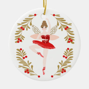 Enfeites de natal de fadas de ameixa