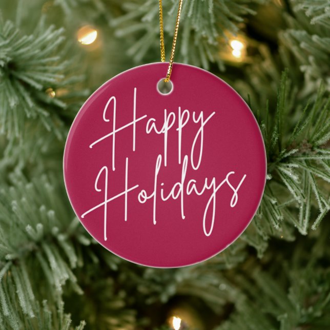 Enfeites de natal DE FÉRIAS FELIZES (Árvore)