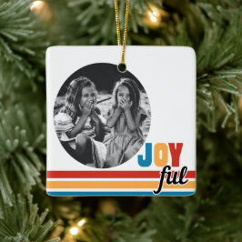 Enfeites de natal de fotos alegre