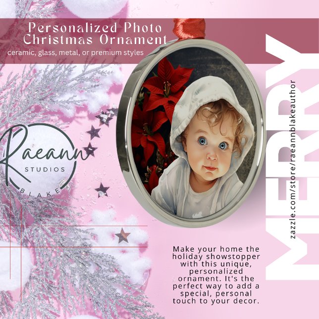 Enfeites de natal de fundo flexível personalizado (Criador carregado)