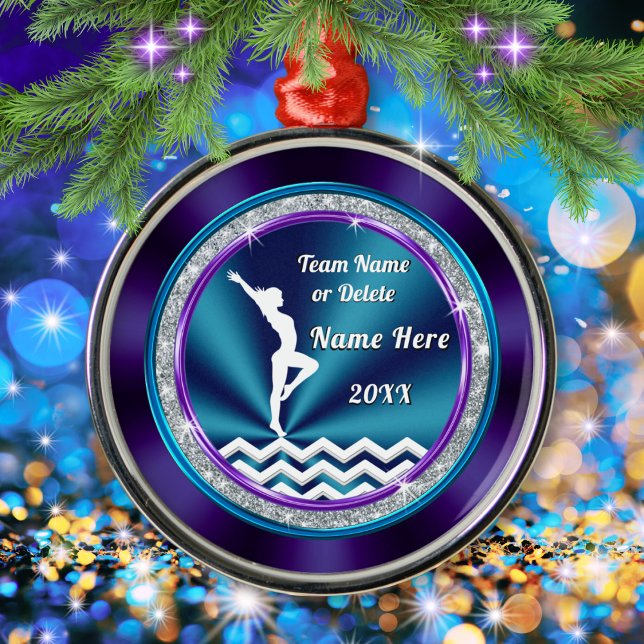 Enfeites de natal de ginástica super-bonitos (Gymnastics Christmas Ornaments. Personalized Gymnastics Gifts. Gifts for Gymnasts. Gymnastics Team.)