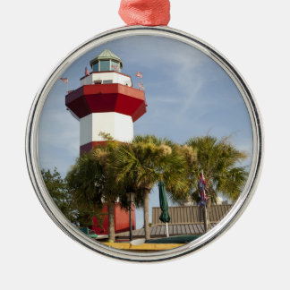 Enfeites de natal de Hilton Head da cidade do