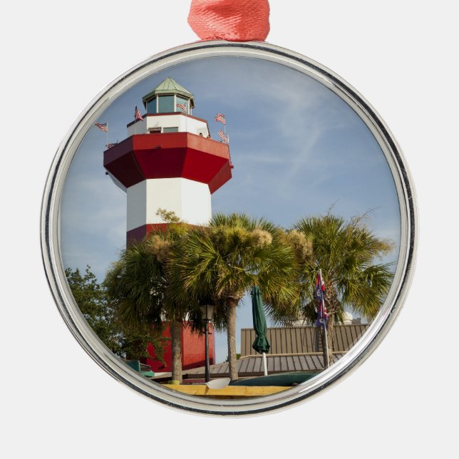 Enfeites de natal de Hilton Head da cidade do (Frente)