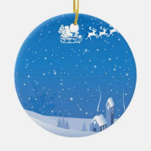 Enfeites de natal de inverno