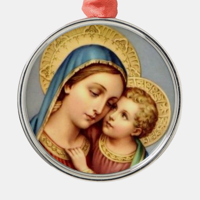 Enfeites de natal de Jesus da Virgem Maria e do (Frente)