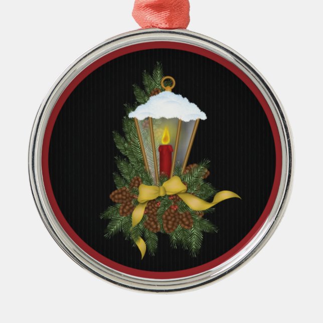 Enfeites de natal de Lanterna Natal d2 (Frente)