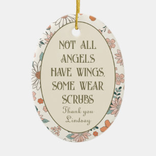 Enfeites de natal de linha de frente personalizado