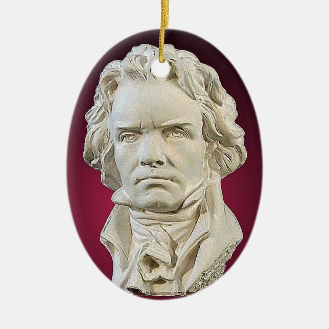 Enfeites de natal de Ludwig van Beethoven (Frente)