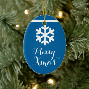 Enfeites de natal de Natal Crystal Snowflake