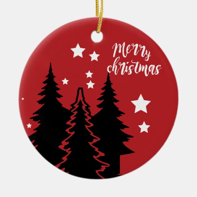 Enfeites de natal de Natal Wonderland Holiday (Frente)