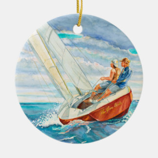 Enfeites de natal de navegação