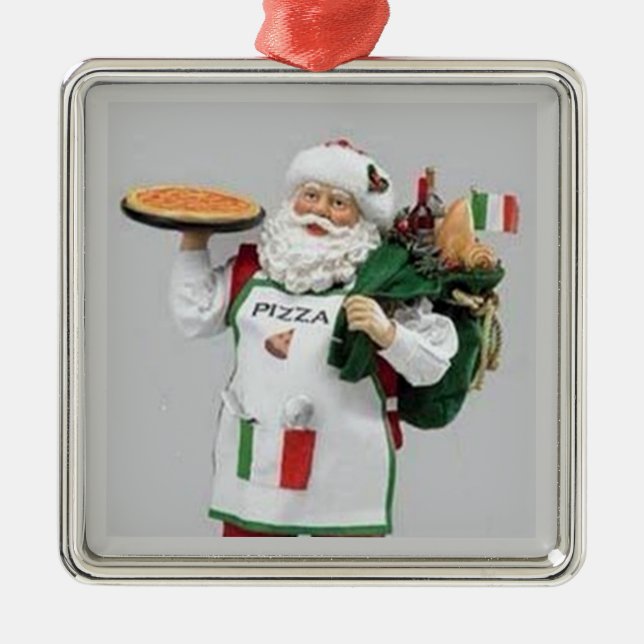 ENFEITES DE NATAL DE PAPAIS NOEIS CHEF ITALIANO (Frente)