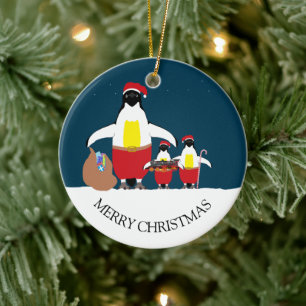 Enfeites de natal de Pequenos Auxiliares papais no