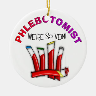 Enfeites de natal de Phlebotomist