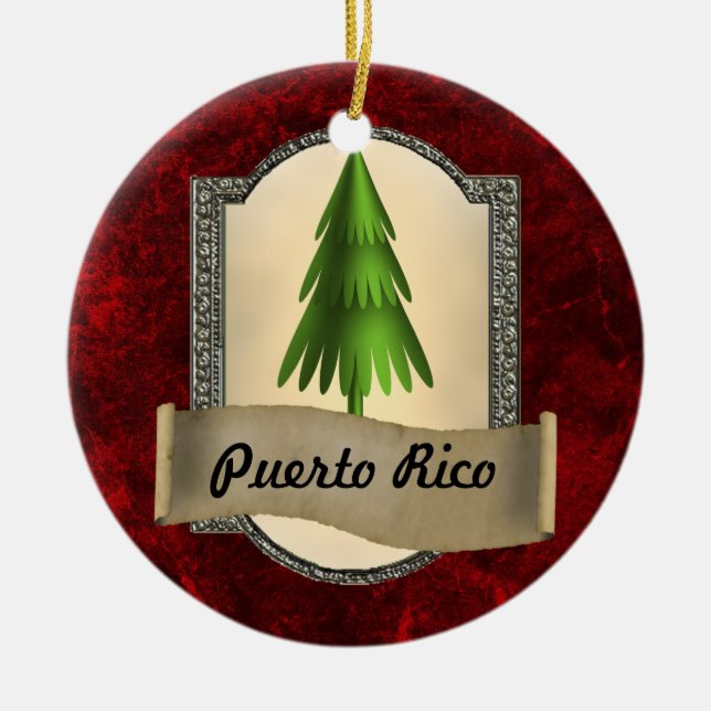 Enfeites de natal de Puerto Rico (Frente)
