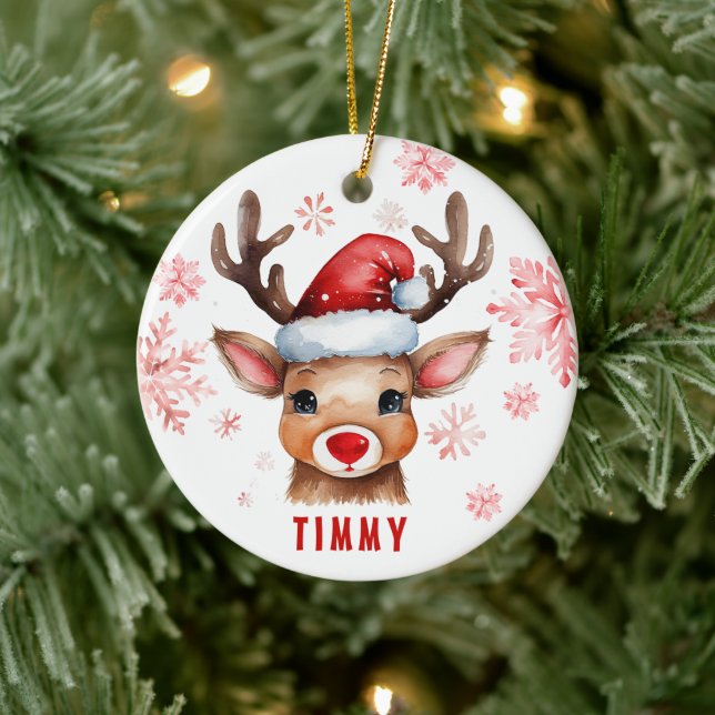 Enfeites de natal de Realizador Personalizado (Árvore)