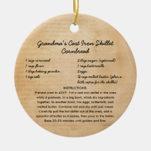 Enfeites de natal de receitas da família
