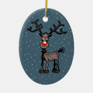 Enfeites de Natal de Rudolph o Renas