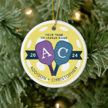 Enfeites de natal de seleção de equipe personaliza