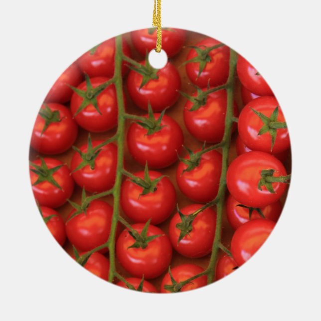 Enfeites de natal de tomate (Traseira)