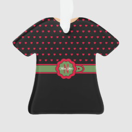 Enfeites de natal de vestir com correia de Bolinha