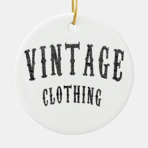 Enfeites de natal de Vintage Clothing