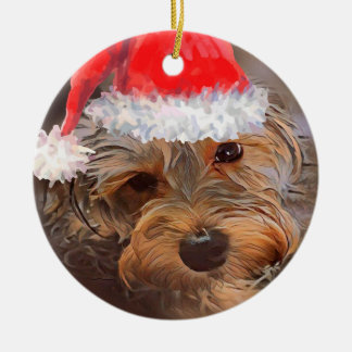 Enfeites de natal de Yorkipoo