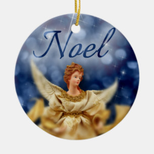 Enfeites de natal do anjo de Noel