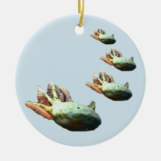 Enfeites de natal do AXOLOTL