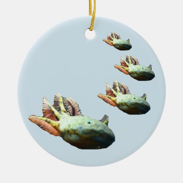 Enfeites de natal do AXOLOTL (Frente)