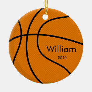 Enfeites de natal do basquetebol