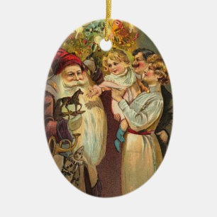 Enfeites de natal do bebê do vintage os primeiros
