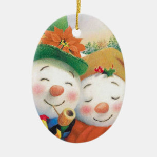 enfeites de natal do boneco de neve do inverno