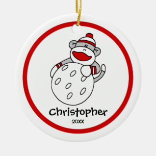 Enfeites de natal do Cachorro-Macaco