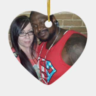 Enfeites de natal do coração