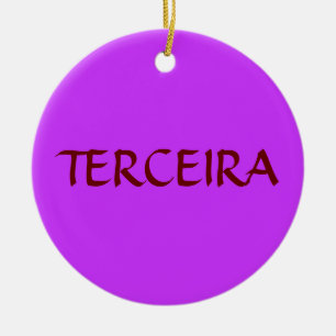 Enfeites de natal do costume de Açores Terceira