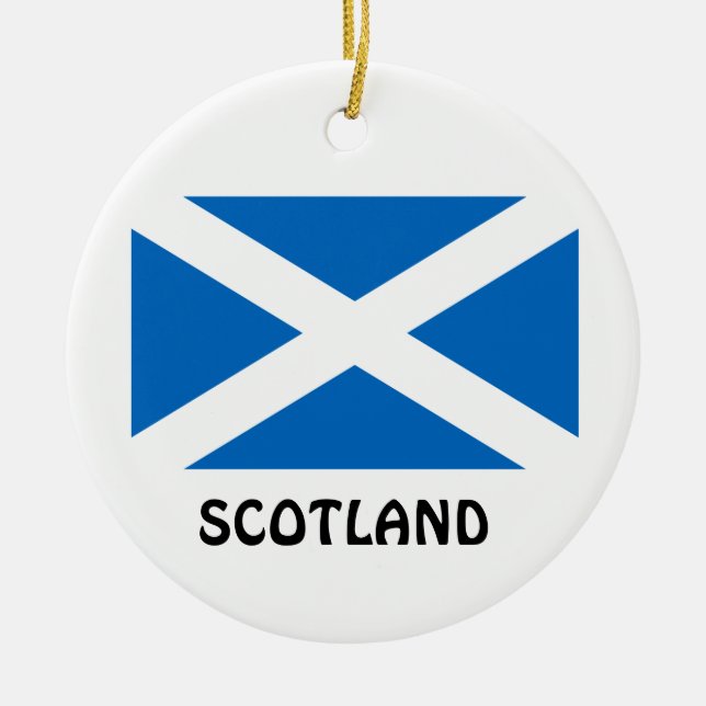 Enfeites de natal do costume de SCOTLAND* (Frente)