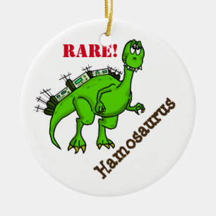 Enfeites de natal do Dinossauro do Ham Radio