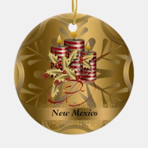 Enfeites de natal do estado de New mexico