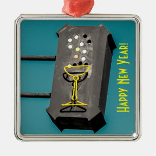 Enfeites de natal do feliz ano novo