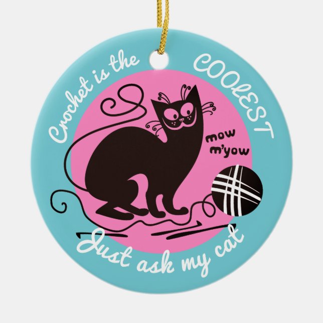 Enfeites de natal do fio dos ganchos de crochet do (Frente)