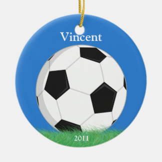 Enfeites de natal do futebol