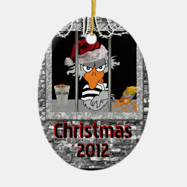 Enfeites de natal do Jailbird (Frente)