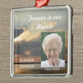 Enfeites de natal do Memorial Sunset com Foto