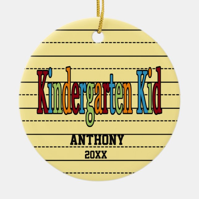 Enfeites de natal do miúdo do jardim de infância (Frente)