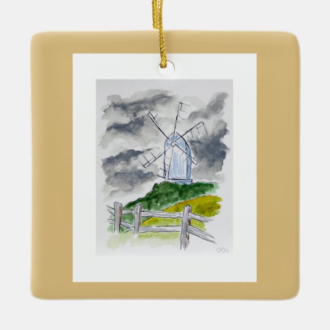 Enfeites de natal do moinho de Ashcombe (Frente)