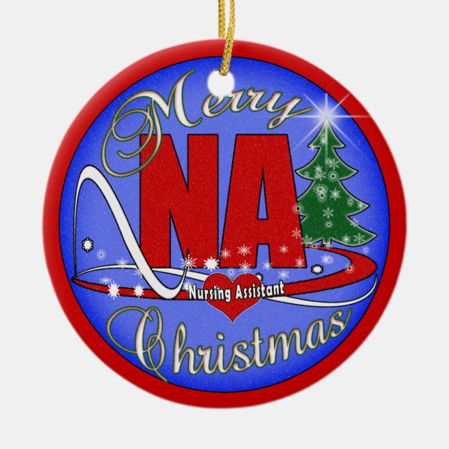 ENFEITES DE NATAL DO NA - ASSISTENTE DOS CUIDADOS (Frente)